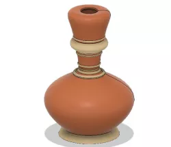 Beautiful LM Oval Vase / Joli vase ovale LM