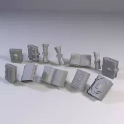 Books and scrolls