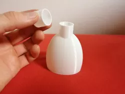 Bottle with cup
