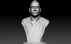 Bust recreation Dabiz Muñoz
