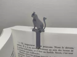 Cat bookmark