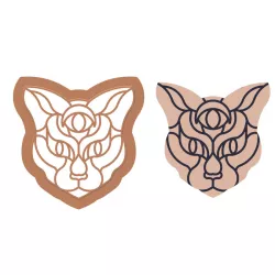 CAT EGYPT polymer clay cutter 7 size