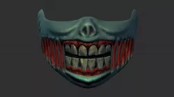 Chelsea Smile Half Mask