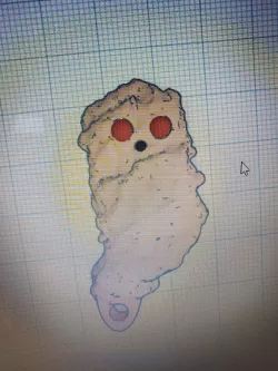 Chicken Nugget Keychain