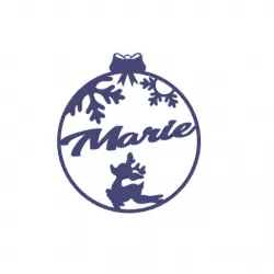 Christmas bauble - Marie