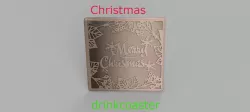 Christmas drinkcoaster