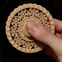 Christmas steampunk spinner