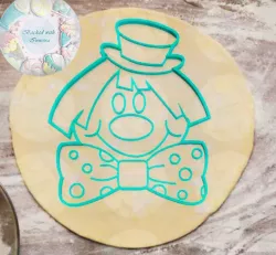 Clown cookie cutter