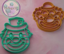 Clown (set) cookie kutter
