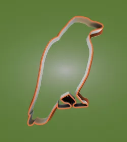Cookie baking mold "Crow"
