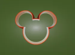 Cookie baking mold "Mickey Mouse"