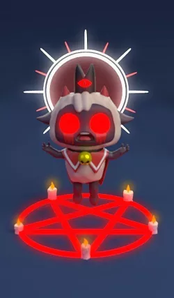 Cult of the Lamb - Lamb ritual figure