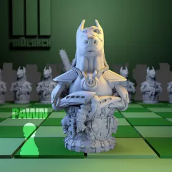Cyborg Chess Pawn