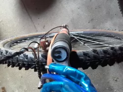 Dampening plugs for star wars bike fork