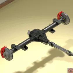 DODGE RAM SRT10 - DRIVE SHAFT AND DIFFERENTIAL