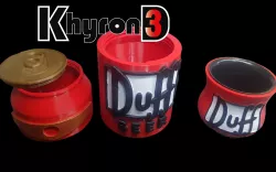 duff beer mate set