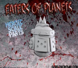 Eaters of Planets Holes Helm with spikes