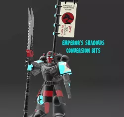 Emperor's Shadows Conversion Bits For Wargaming Marines