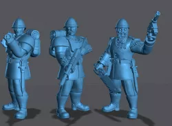 English Imperial Men who Guard Things