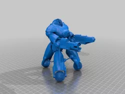 Fallout 3 - Sentry Bot Battle Damaged