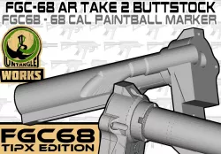 FGC-6: FGC-9 MKII AR buffer tube thread in model replica for the MKI and MKII model