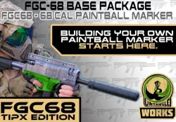 FGC-68 base package / starter set for tipx tcr magfed paintball marker
