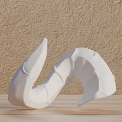 File: Horn version 2 in STL digital format