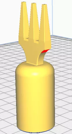 Finger fork for finger
