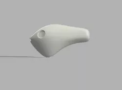 Fishing Lure Mini Surface Slider 65mm bait cast with paddle and rattling by Letal Lures