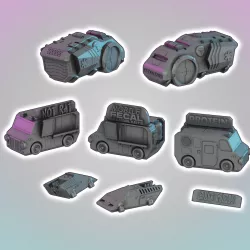 Flatline City – Scifi Vehicles Pack