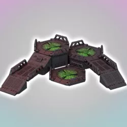 Flatline City – Waste Treatment Plant STL 3D printable