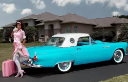 Ford Thunderbird Hardtop 1955