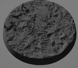 Forest Leaves Base 25mm