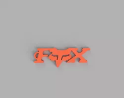 FOX RACING key ring.