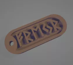 Freyr Rune Charm