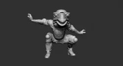 Frog man