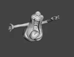 ghost vintage ghost hunter 80¨s .stl .obj
