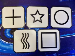 Ghostbusters ESP Card Coasters