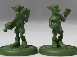 Goblin Monk and Soldja
