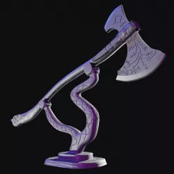 GOD OF WAR RAGNAROK KRATOS AXE