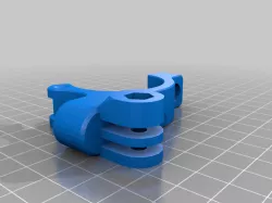 GoPro motorcycle fork hook