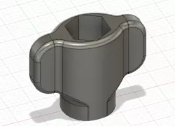 GoPro mount thumb screw handle