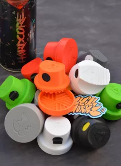 grinder graffiti fat cap skinny