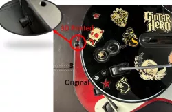 Guitar hero Controller strap button