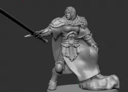 Hallowed French Knight of Storms