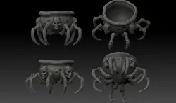 Halloween - Spider Pot.