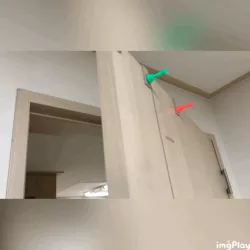 Hanger on the door (For cap, clothes etc..)