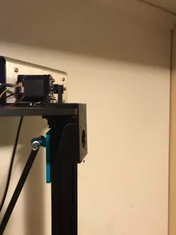 Hardware-less Bowden Extruder Mount for Tevo Little Monster