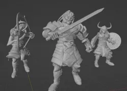 Hobgoblin Group (Cptn, Fighter & Ranger)