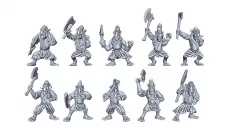 HOBGOBLINS axe men 28MM ALL PRESUPPORTED